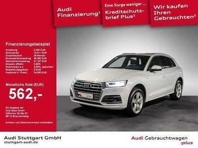 Usata Audi Q5 S-Line 231 CV (169 kW) 2019 Bianco SUV