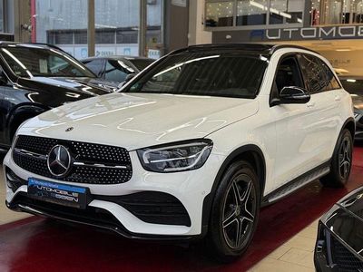 Gebraucht Mercedes GLC220 AMG line 194 PS (142 kW) 2020 Weiß Limousine