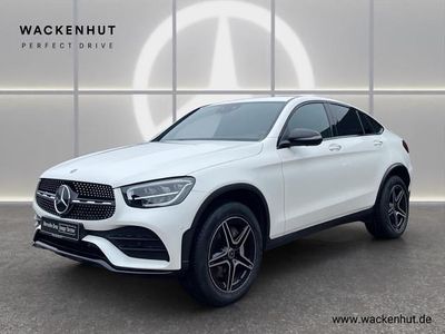 Weiss Gebraucht 2021 Mercedes GLC300e AMG line Coupé | 42.450 € (Fairer Preis)