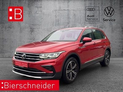 Rot Gebraucht 2021 VW Tiguan Elegance SUV | 27.950 € (Fairer Preis)