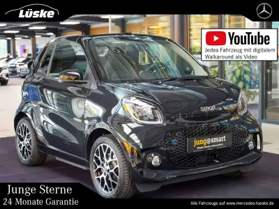 Używany Smart ForTwo Electric Drive Prime 60 kW (82 KM) 2020 Czarny Kabriolet