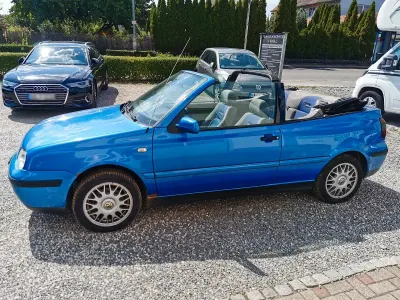 Gebraucht VW Golf Cabriolet 116 PS (85 kW) 2000 Blau Cabrio