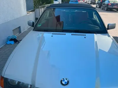 Gebraucht BMW 320 Cabriolet 150 PS (110 kW) 1995 Silber Cabrio