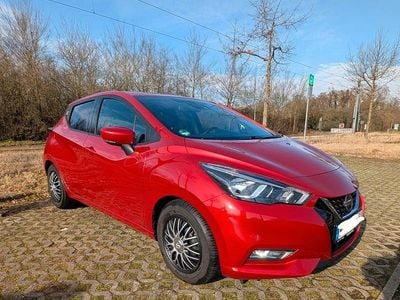 Rot Gebraucht 2019 Nissan Micra Acenta Limousine | 12.500 € (Fairer Preis)