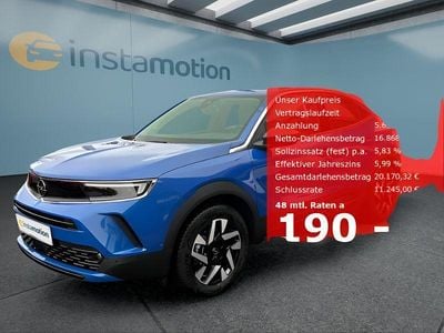 Gebraucht Opel Mokka-e Elegance 100 kW (136 PS) 2024 Blau SUV