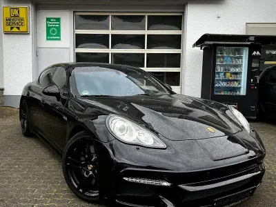 Gebraucht Porsche Panamera Turbo 500 PS (367 kW) 2010 Schwarz Limousine