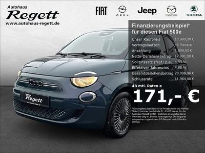 Gebraucht Fiat 500e Icon 86 kW (118 PS) 2022 Gruen Kleinwagen