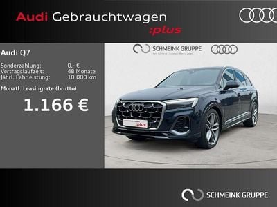Waitomoblau metallic Gebraucht 2024 Audi Q7 S-Line SUV | 73.980 € (Guter Preis)
