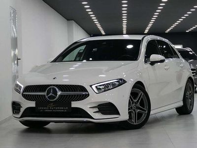 Usata Mercedes A200 AMG line 163 CV (119 kW) 2018 Bianco Berlina