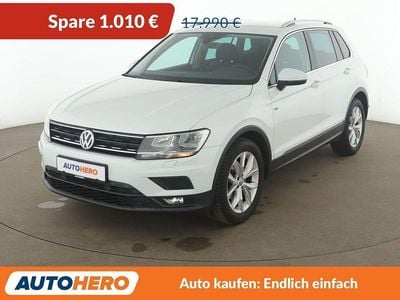 Gebraucht VW Tiguan Join 125 PS (91 kW) 2018 Weiß SUV