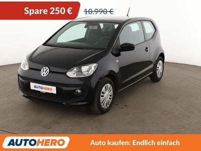 Gebraucht VW up! move up! 60 PS (44 kW) 2016 Schwarz Kleinwagen