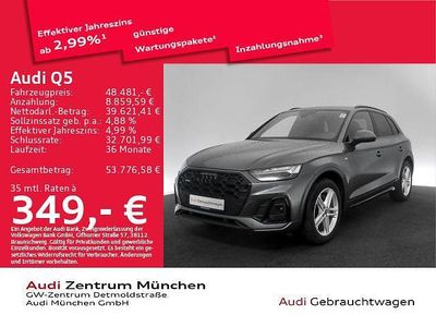 Gebraucht Audi Q5 Basis 204 PS (150 kW) 2024 Daytonagrau perleffekt SUV