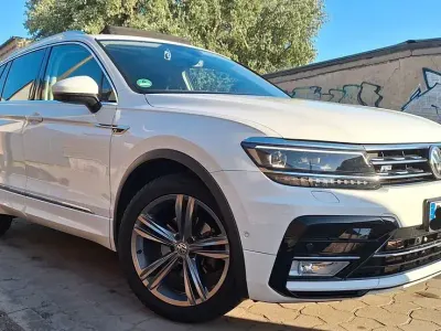 Gebraucht VW Tiguan R-line 150 PS (110 kW) 2017 Weiß SUV