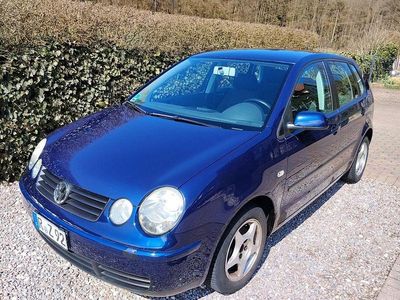 Brugt VW Polo 75 HK (55 kW) 2004 Blå Hatchback
