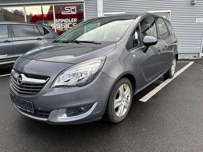 Gebraucht Opel Meriva Style 120 PS (88 kW) 2014 Karbon silber/shiny grey (m2) Van / Kleinbus