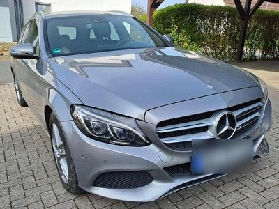 Usata Mercedes C220 Avantgarde 170 CV (125 kW) 2015 Grigio Station wagon