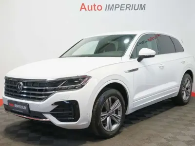 Brugt VW Touareg R-line 231 HK (169 kW) 2021 Hvid SUV