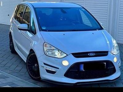 Gebraucht Ford S-MAX ST-Line 163 PS (119 kW) 2014 Weiß Van / Kleinbus