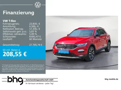Gebraucht VW T-Roc United 150 PS (110 kW) 2021 Rot SUV