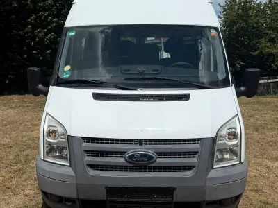Gebraucht Ford Transit 101 PS (74 kW) 2014 Weiß Van / Kleinbus