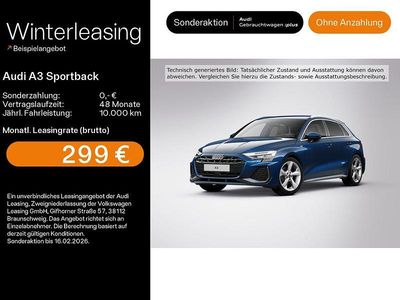 Ascariblau metallic Gebraucht 2025 Audi A3 S-Line Limousine | 34.690 € (Fairer Preis)