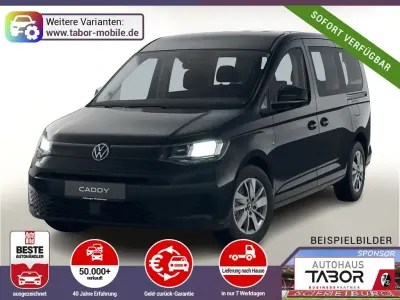 Nowe VW Caddy Maxi Life 122 KM (89 kW) 2025 Czarny Minivan
