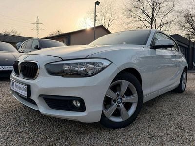 Gebraucht BMW 116 Advantage 109 PS (80 kW) 2015 Weiß Kleinwagen