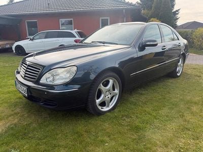 Usata Mercedes S320 224 CV (164 kW) 2003 Blu Berlina