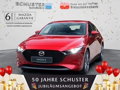 Gebraucht Mazda 3 Exclusive 140 PS (102 kW) 2024 Rot Limousine