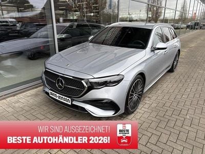 Gebraucht Mercedes E220 AMG line 197 PS (144 kW) 2025 High tech silber metallic Kombi