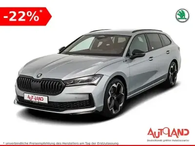 Neu Skoda Superb SportLine 150 PS (110 kW) 2025 Purityweissmet. Kombi