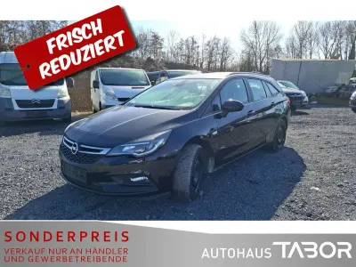 Gebraucht Opel Astra Edition 110 PS (80 kW) 2018 Schwarz Limousine