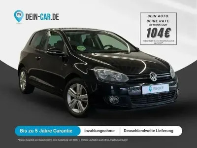 Gebraucht VW Golf VII Match 80 PS (58 kW) 2012 Schwarz Limousine