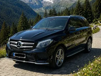 Gebraucht Mercedes GLE350 AMG line 258 PS (189 kW) 2015 Schwarz SUV