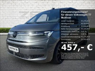 Gebraucht VW T7 Edition 150 PS (110 kW) 2024 Indiumgrau metallic Van
