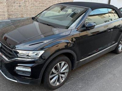 Gebraucht VW T-Roc Cabriolet Style 116 PS (85 kW) 2020 Schwarz Cabrio