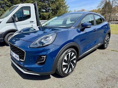 Brugt Ford Puma Titanium 125 HK (91 kW) 2022 Blå SUV