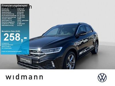 Gebraucht VW T-Roc R-line 150 PS (110 kW) 2024 Deep black perleffekt SUV