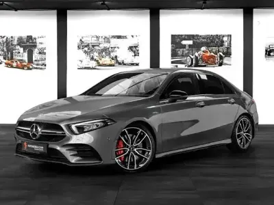 Gebraucht Mercedes A35 AMG AMG 306 PS (225 kW) 2021 Mountaingrau Coupé