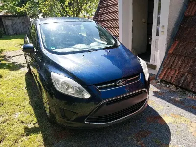 Gebraucht Ford C-MAX 115 PS (84 kW) 2012 Blau Van / Kleinbus