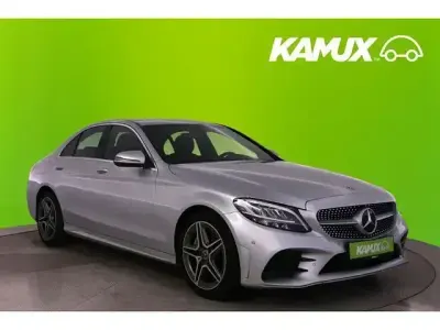 Gebraucht Mercedes C300 AMG line 258 PS (189 kW) 2019 Iridiumsilber Limousine