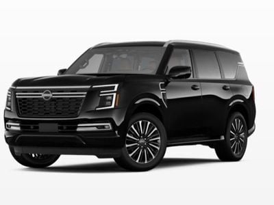 Neu Nissan Armada Platinum 426 PS (313 kW) 2025 Schwarz SUV