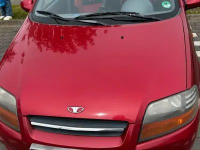 Usata Chevrolet Kalos 84 CV (61 kW) 2003 Rosso Berlina