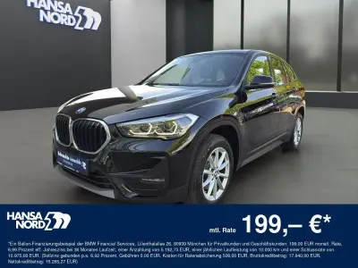 Gebraucht BMW X1 Advantage 150 PS (110 kW) 2022 Schwarz / schwarz ii SUV