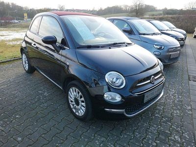 Schwarz Gebraucht 2018 Fiat 500C Lounge Cabrio | 9.980 € (Fairer Preis)