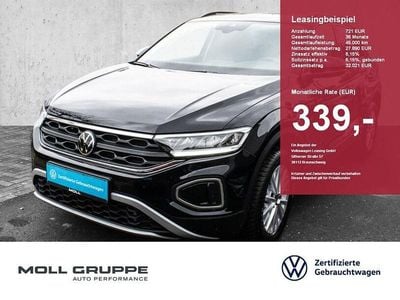 Gebraucht VW T-Roc Life 150 PS (110 kW) 2025 Deep black perleffekt (metallic) SUV
