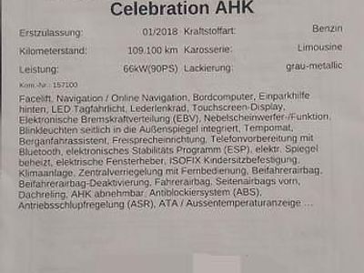 Usata Dacia Sandero Celebration 90 CV (66 kW) 2018 Grigio Berlina