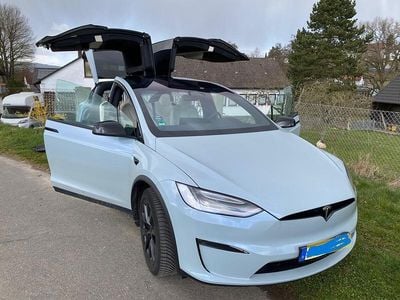 Gebraucht Tesla Model X Long Range AWD 492 kW (670 PS) 2023 Grau SUV