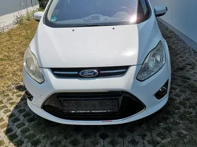 Gebraucht Ford C-MAX Titanium 140 PS (102 kW) 2012 Weiß Van / Kleinbus