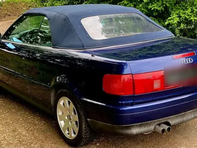 Gebraucht Audi 80 150 PS (110 kW) 1998 Blau Cabrio